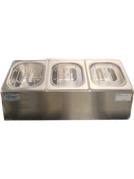 Vitrine Petiscos 3 Couvetes