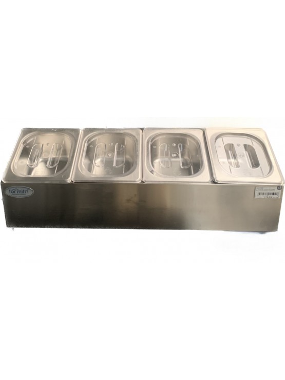 Vitrine Petiscos 4 Couvetes