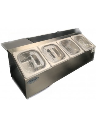 Vitrine Petiscos 4 Couvetes